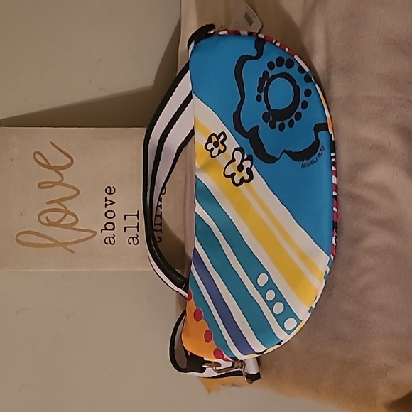 Brighton Graffiti Love Crossbody Belt Bag - Picture 2 of 4